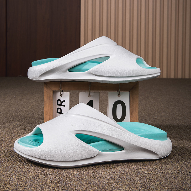 New Men's Slippers Indoor Outdoor Sandals Beach Comfortable Soft Slides Design Men Casual Shoes Flip-flops Home Slippers Sandals