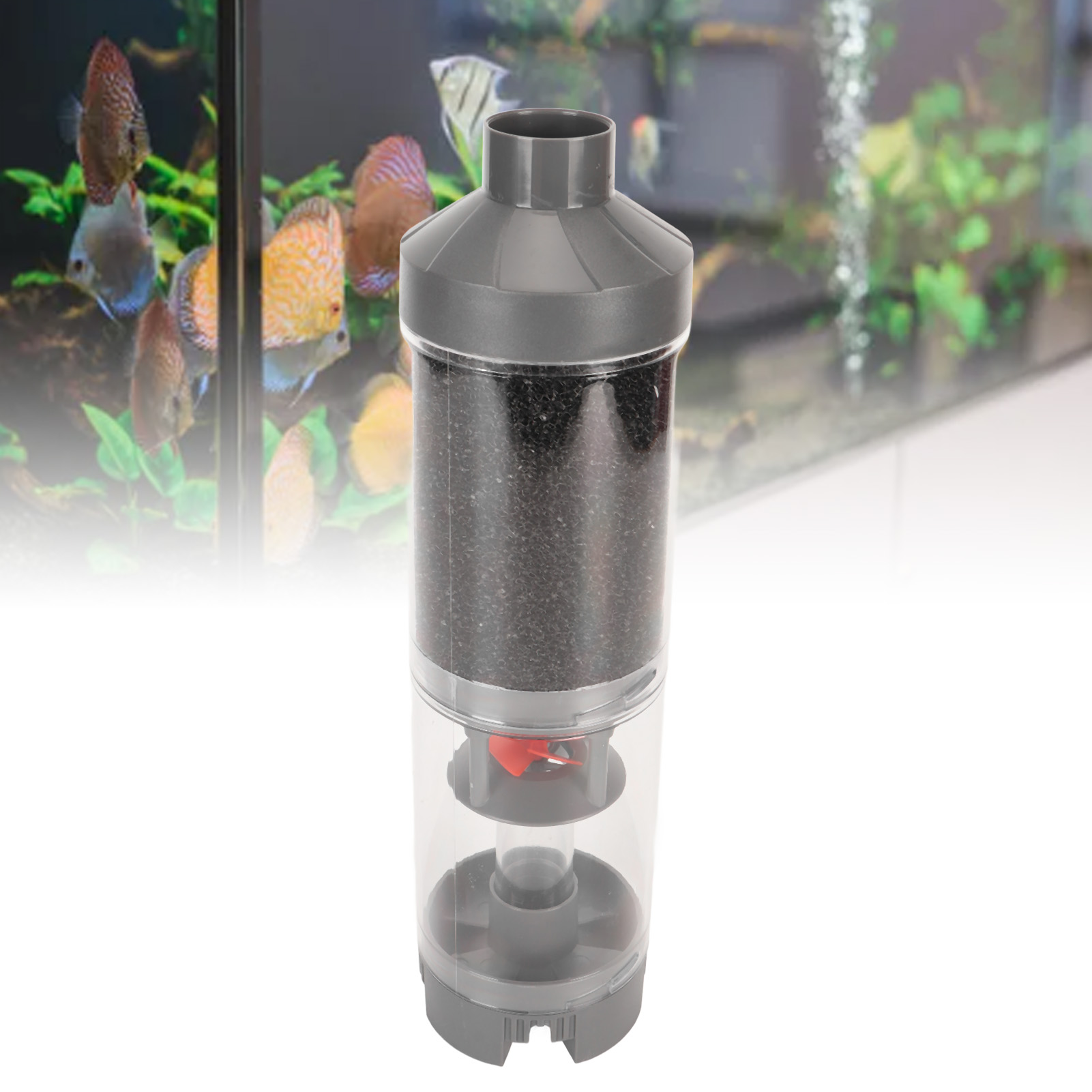 Aquarium Filter with Replaceable Filter Cotton, Strong Suction, Low Noise, Submersible Internal Fish Tank Filter