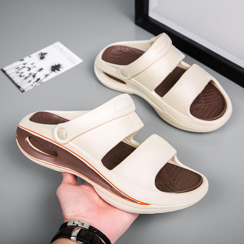 New Men's Outdoor Sandals Slippers Beach Comfortable Soft Slides Beach Clogs Men Casual Shoes Garden Shoes Men Outdoor Slippers