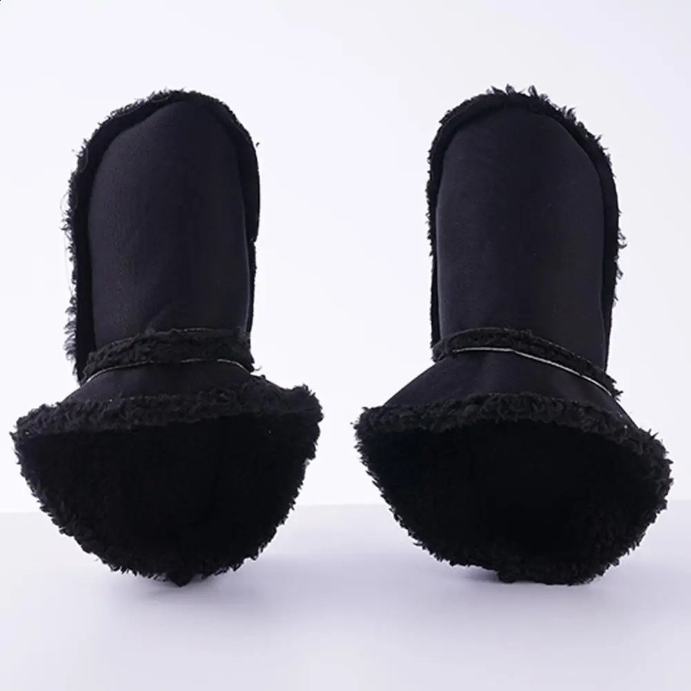 Hole Shoes Soft Plush Sleeve Cover Detachable Shoes Pad Washable Warm Fluffy Thick Insoles Replacement For Croc Slippers 240914