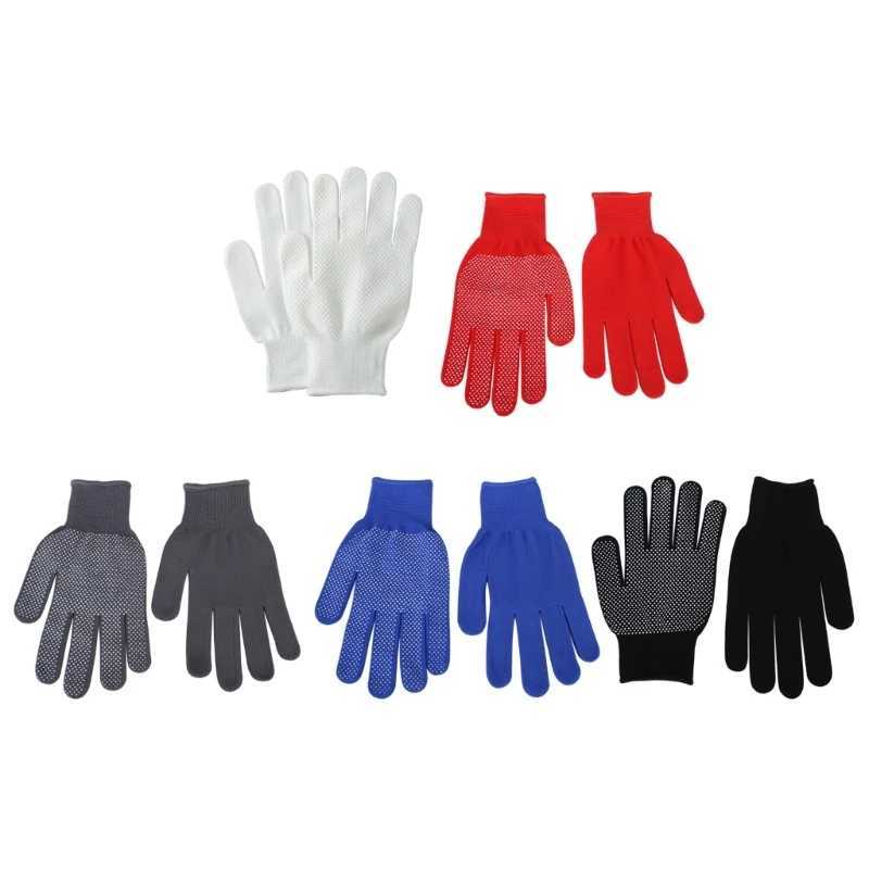 12 Pair Gloves with Rubber Dots Single Sided PVC Dotted Working Gloves Polyester and Cotton Work Gloves with Grip Dots Y240914