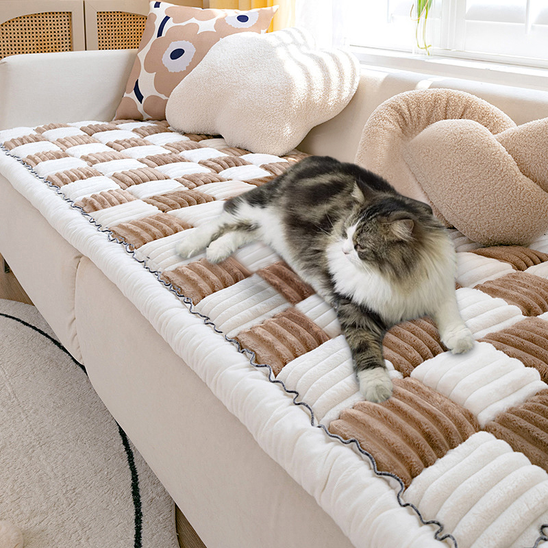Warm Pet Cat Scratchable Blanket Non-Slip Dog Bed Cover Car Incontinence Mattress Protectors Washable Cushion Sofa Cover Perros