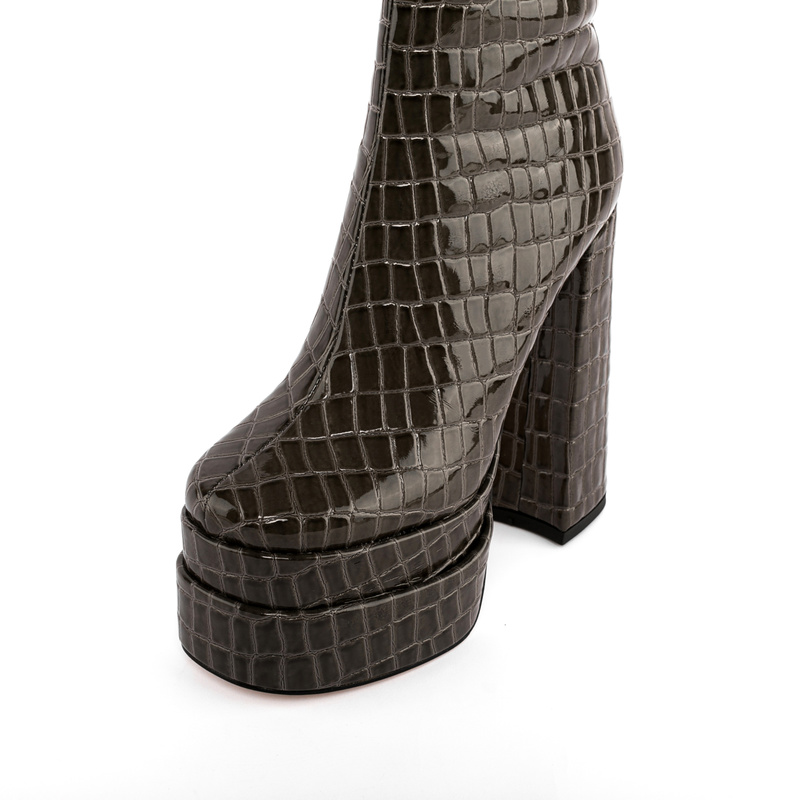 Brand Design Super High Heel Banquet Women's Double Waterproof Platform Party Show Wedding Large 34-43 Winter Autumn Boots dcd0 b573