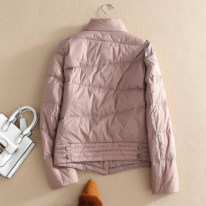 SEDUTMO Winter Duck Down Jacket Womens Ultra Light Ultra Thin Jacket Autumn Casual Ultra Thin Inflatable Jacket Parkas ED1103 240913