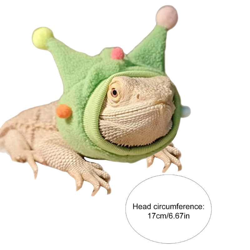 Fun Scarf for Reptiles Outfit Comfortable Costume Lizards Bearded Dragon 6XDE