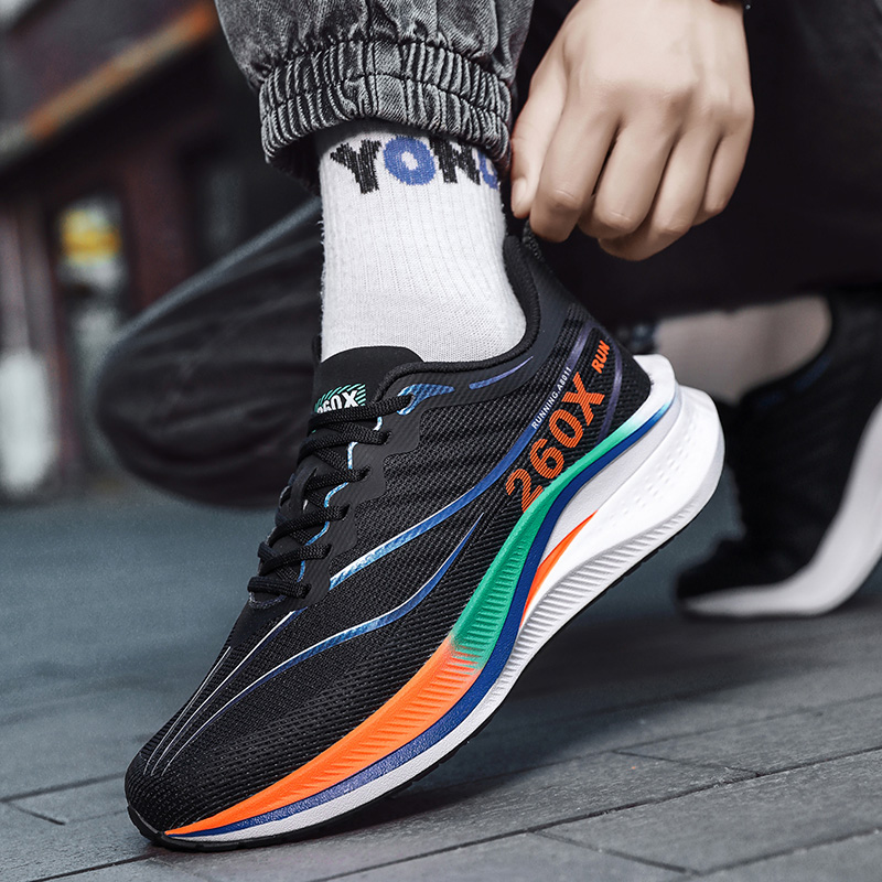 Marathon Shoes Men Casual Sneakers Running Sports Shoes Lightweight Comfortable Athletic Trainers Sneakers Tennis Male Footwear