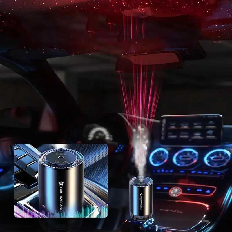 Car Air Freshener Car Aroma Diffuser Auto Mini Oil Diffuser Car Humidifier Essantial Oil Diffuser auto Propeller Perfume Diffuser Air FreshenerL240910