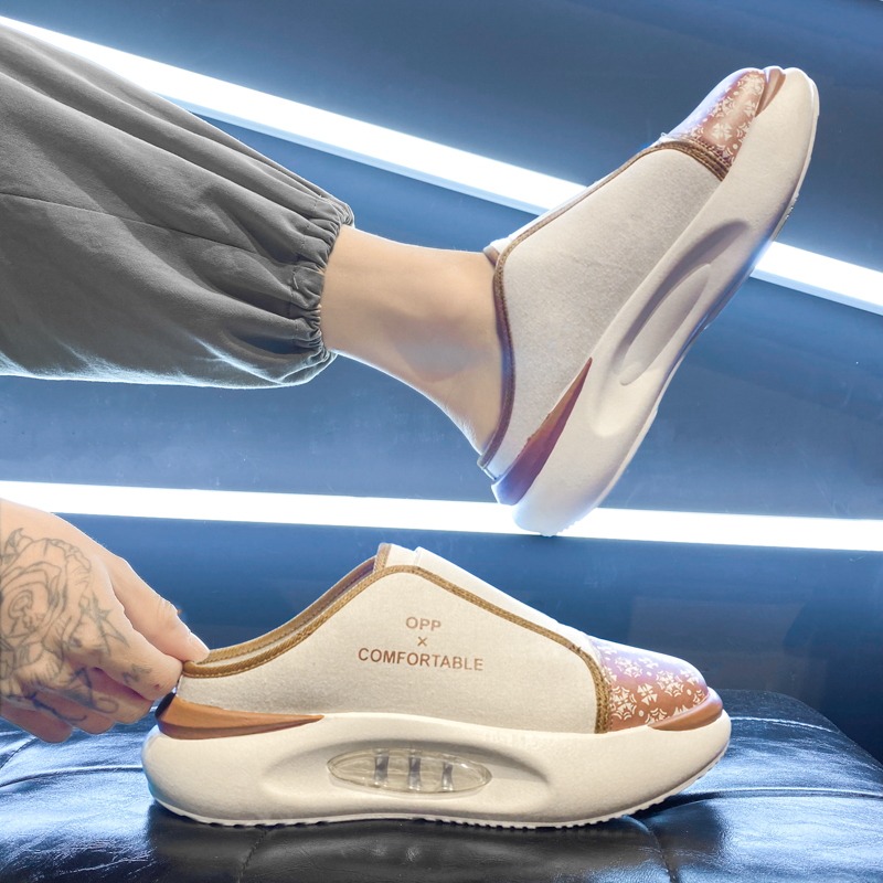 2023 Men Slippers Slides Outdoor Sandals High Quality Men Non-slip Thick Bottom Indoor Slippers Casual Shoes Men Beach Slippers