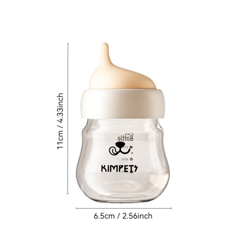 free shipping Durable 80ml Dog Water Bottle PP Newborn Pet Accompanying Cup Cartoon Portable Puppy Drinking Bowl