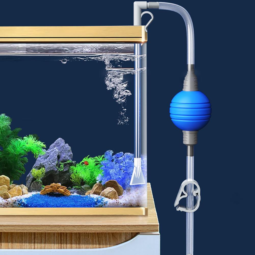 Aquarium Fish Tank Gravel Cleaner Fish Tank Sand Cleaner Kit Aquarium Siphon Vacuum Cleaner New Quick Water Changer