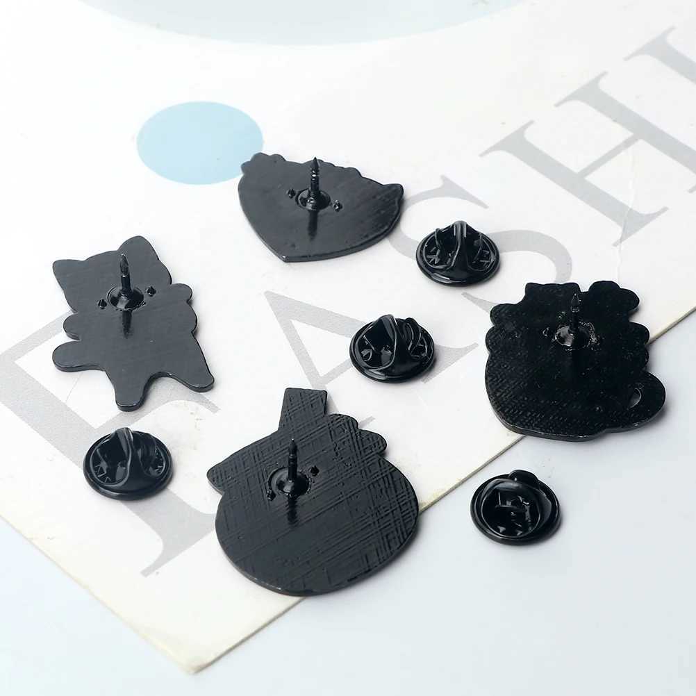 Cute Cats Wink Enamel Brooch Sweet Kitten Couple Photo Wedding Candy Gift Denim Lapel Pins Cartoon Animal Badge Backpack JewelryX240914