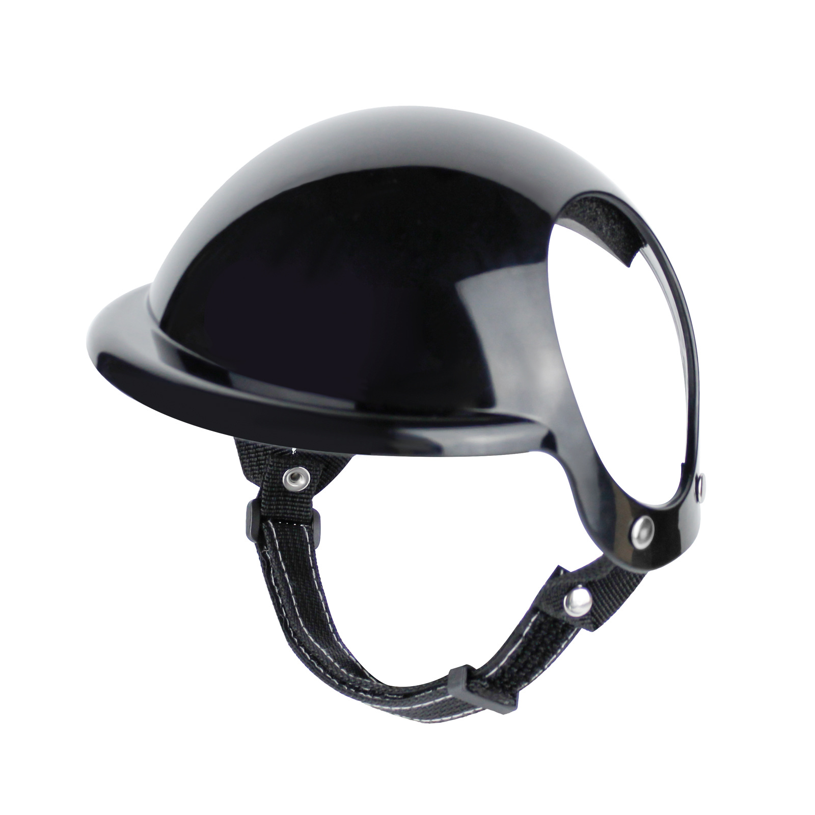 New Pets Headdress Black Pet Apparel & Accessories Headdre Dog Safety Helmet