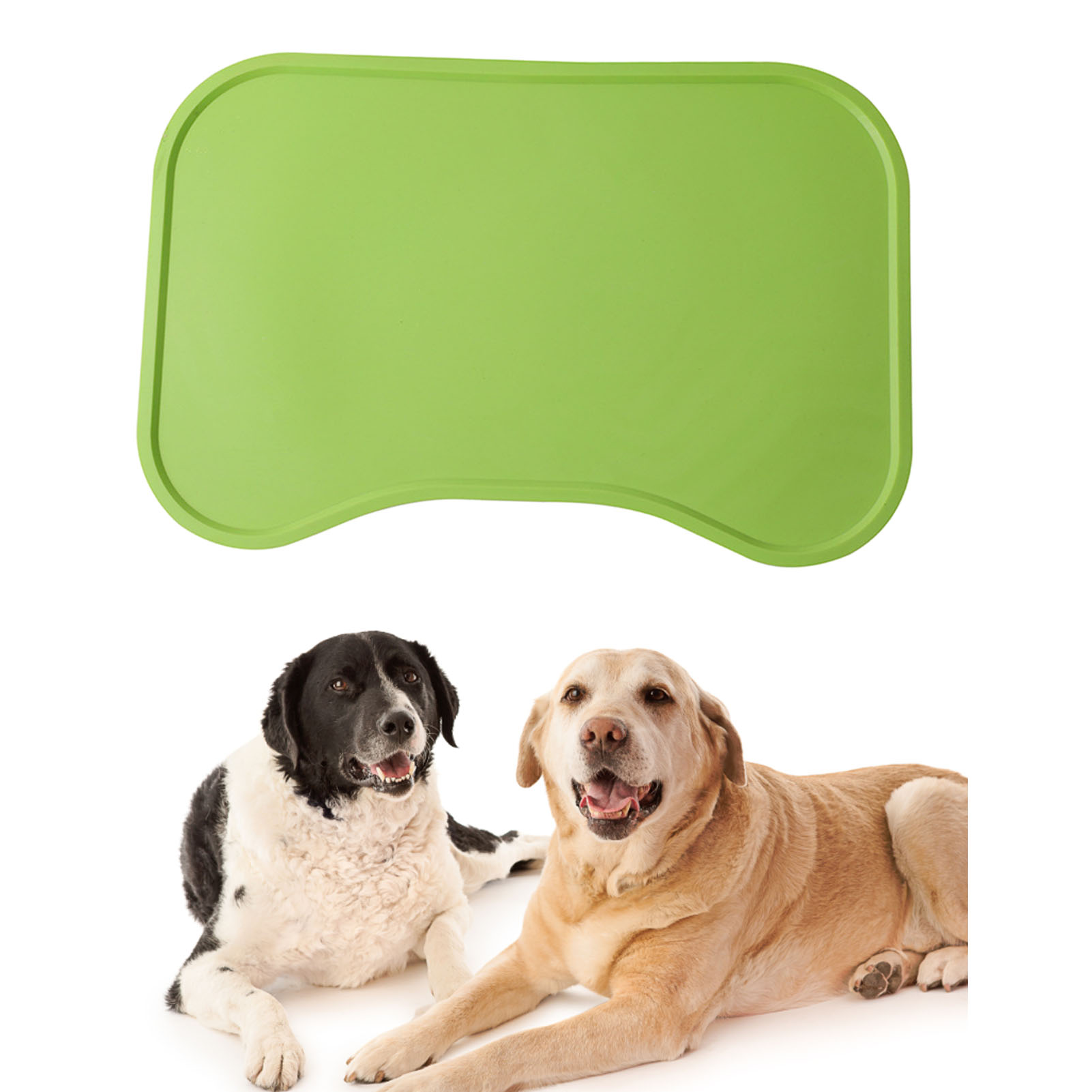 Dog Food Mat Feeding Mat Silicone Prevent Slip Waterproof Pet Feeding Mat Pets Supplies For Dogs Cats
