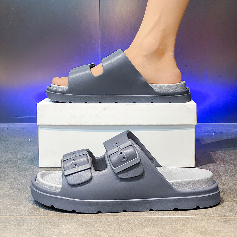 Men's Slippers Indoor Outdoor Sandals Beach Comfortable Soft Thick Slides Design Men Casual Shoes Flip-flops Mens Home Slippers