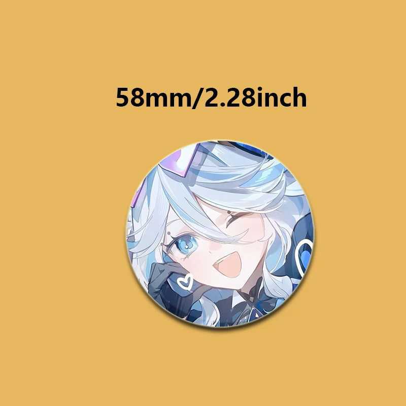 Genshin Impact Pin Handmade Brooch for Clothes Cartoon Cosplay Badge Backpack Decoration Jewelry GiftX240914