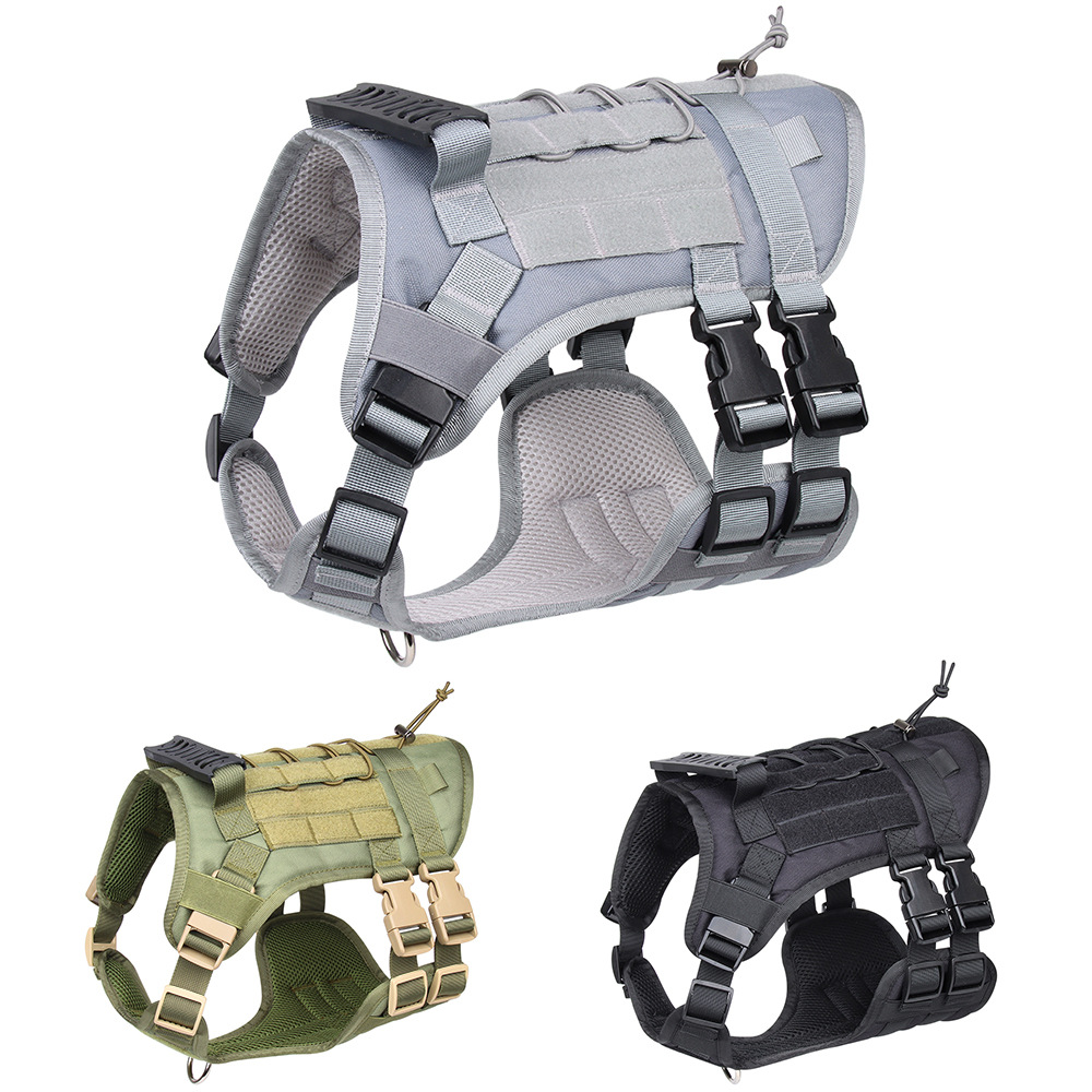 Hot Sale Custom Washable Polyester Soft Adjustable Durable No Pull Outdoor Walking Dog Harness