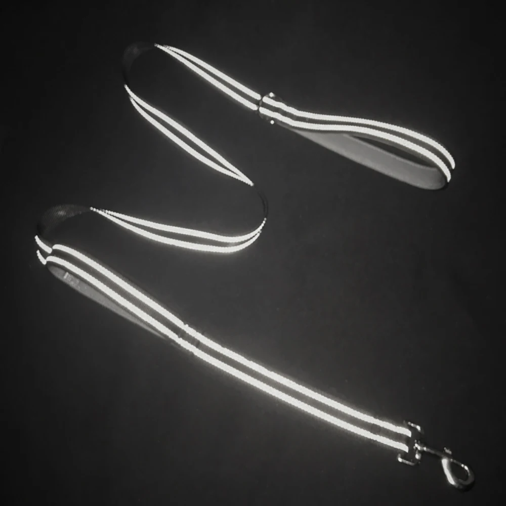 150cm Dog Leash with Soft Padded Double Handle,Durable Strong Dog Leash,Reflective Nylon Walking Lead for Large,Medium,Small Dog