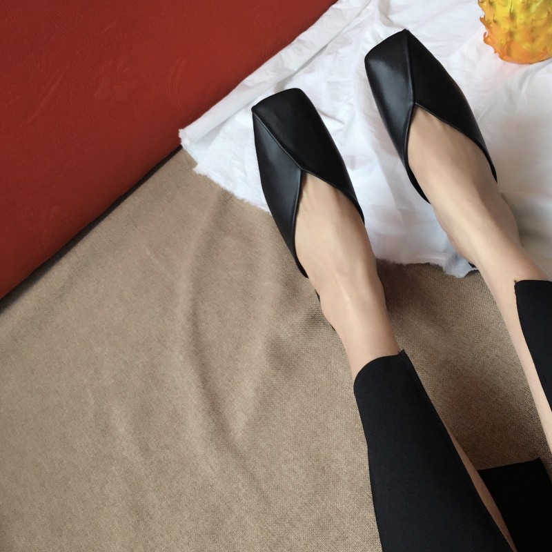 2022 designer mules shoes woman square toe slippers high quality leather patchwork sandalias mujer shallow mouth backsling shoes