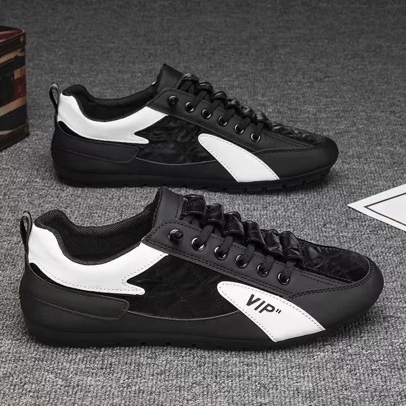 Casual New Summer Thin Section Baotou Half Slippers Fashion Wild Flat-bottomed Bean Shoes Men Sneakers 863e