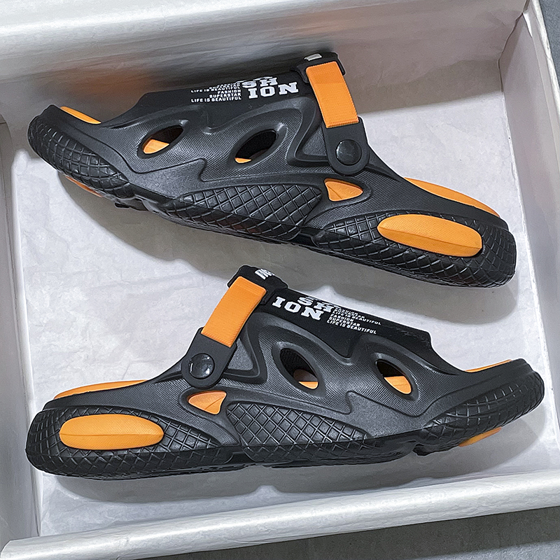 Men Slippers Outdoor Sandals Beach Comfortable Soft Indoor Slides Design Men Casual Shoes Flip-flops Home Slippers Size 34-47