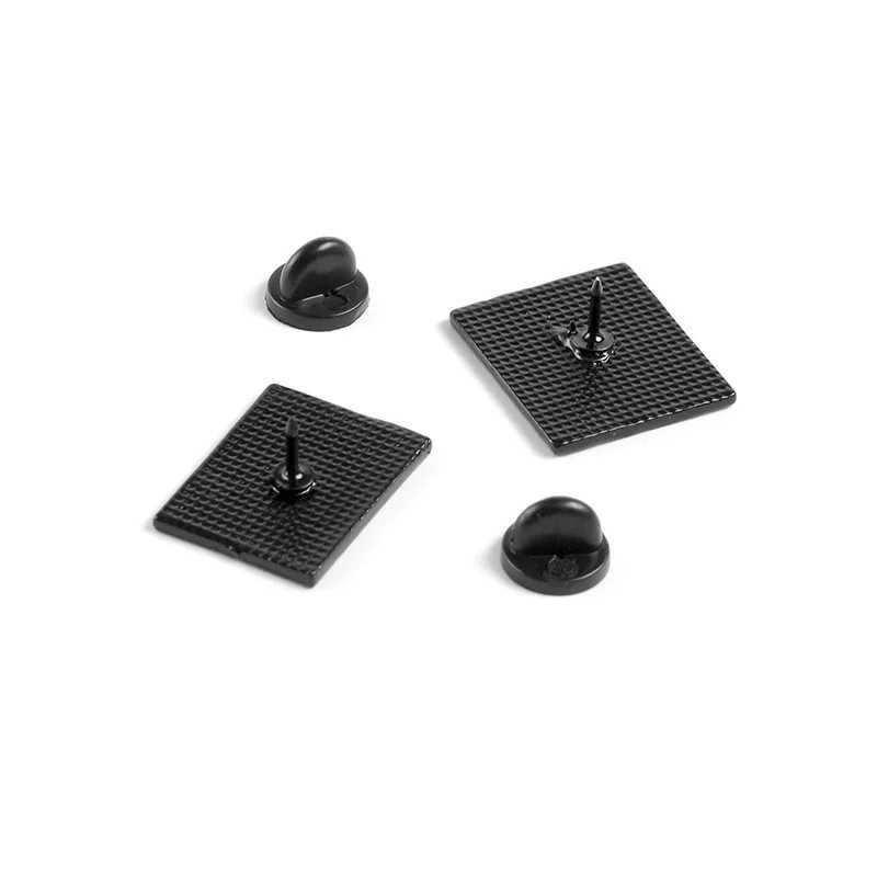 Black White Drop Oil Alloy Brooch Be a Nice Human Simple Enamel Collar Pin Brooch Friend GiftX240914