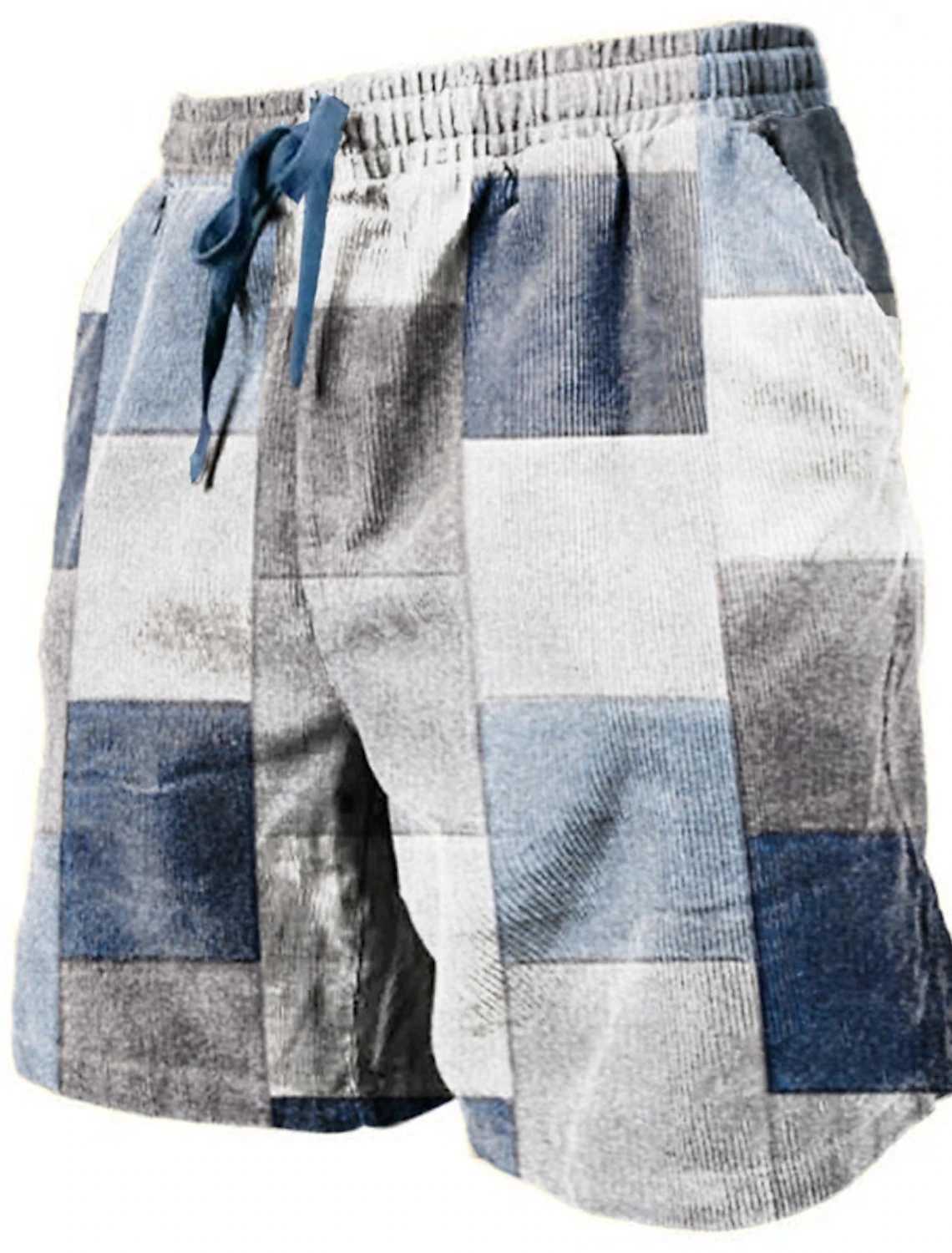 Mens Beach Pants Color Patterned 3D Printed Shorts Mens Summer Breathable Shorts Fitness Street Shorts Mens Ropa Hombre Y240914