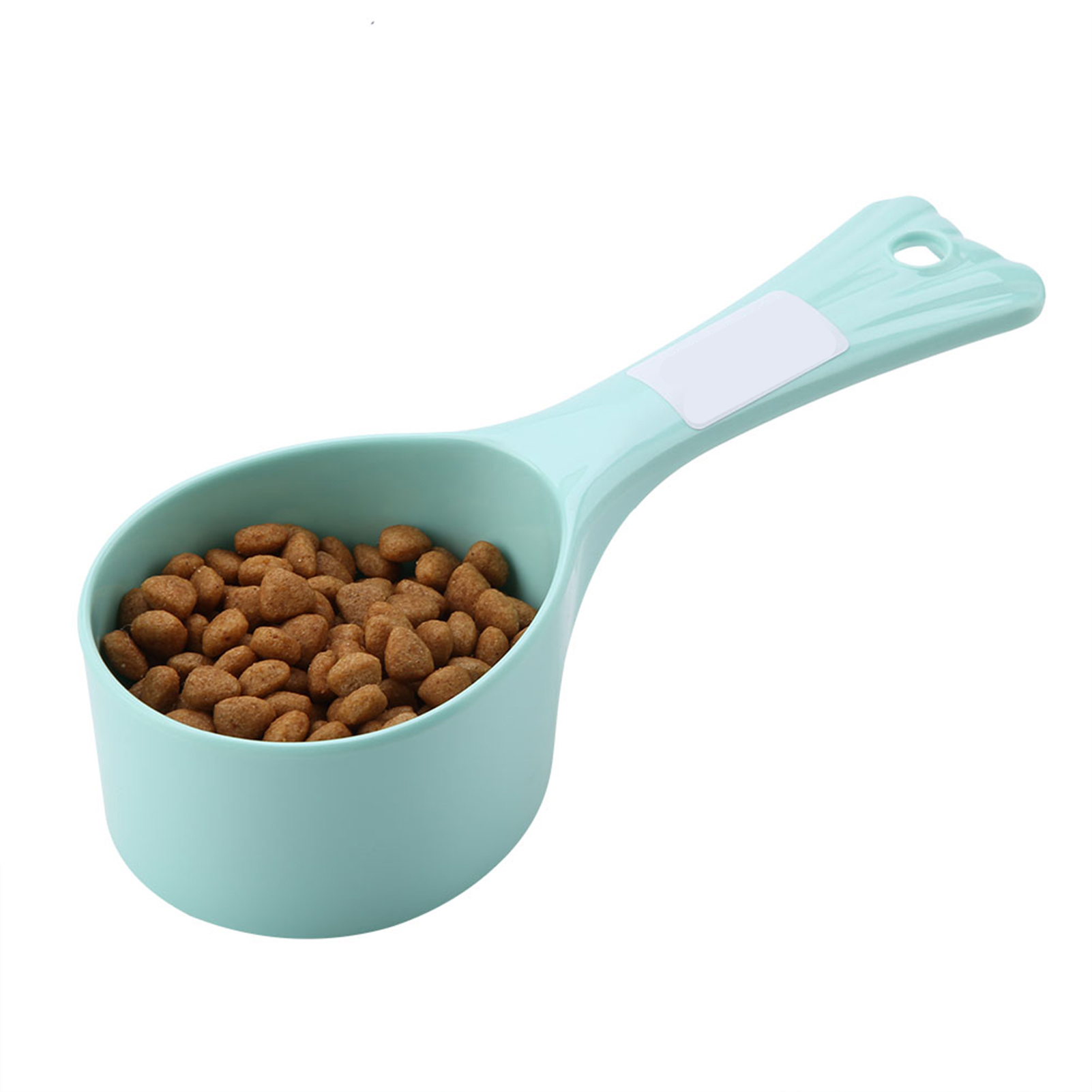 Pet Cat Food Measuring Spoon Cup Safe Dog Feeding Kitchen Plastic Scoop
