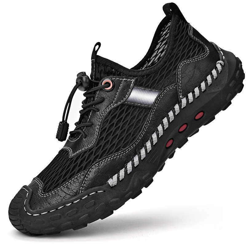 Summer New Mesh Men Sneakers Fashion Breathable Walking Casual Shoes for Mens Shoes Slip On Handmade Loafers Zapatillas Hombre