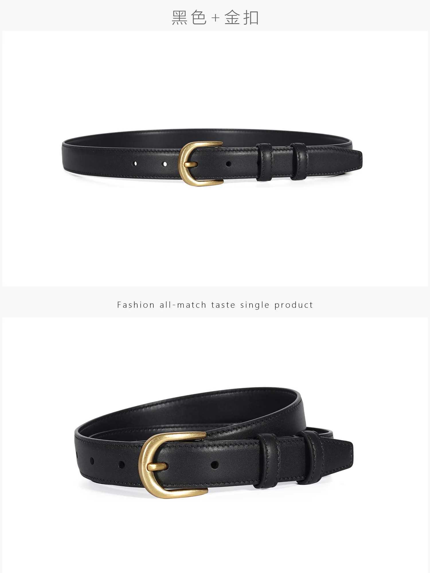 Genuine Cow Leather Women Belt 2024 New Fashion Designer Waistband for Women Casual Pants Waist Band High Quality Luxury BrandX240914