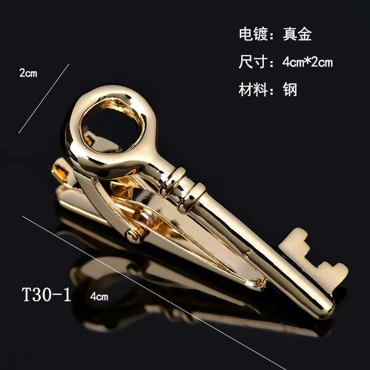 New Trendy Plane Model Tie Clip for Man Metal Electroplate Business Tie Clip Mens Business Gifts Copper Alloy JewelleryX240914