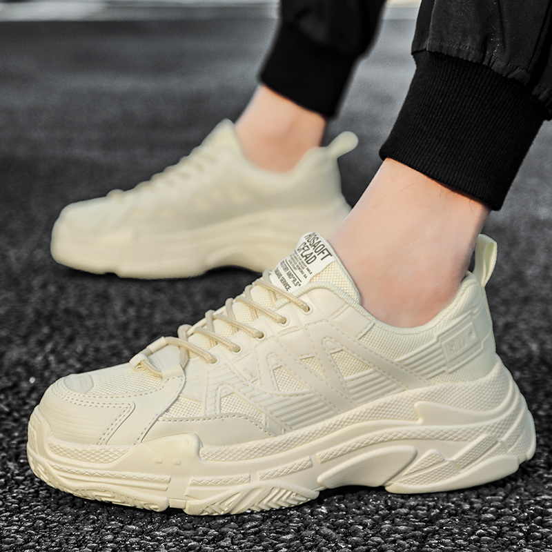 Size47 Men Running Shoes Street Hiphop Skateboard Shoes Chunky Comfy Soft Casual Sneakers Unisex Tenis Masculino Footwear Male