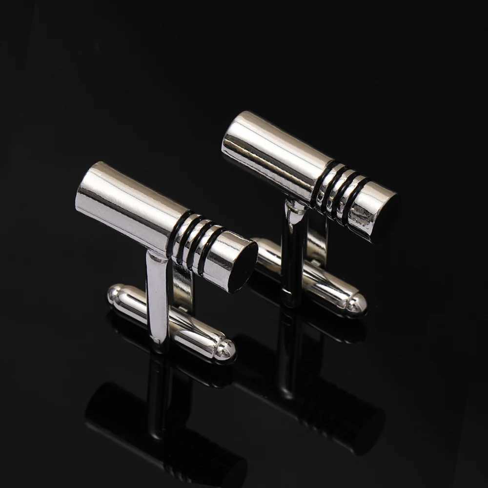 Cytheria Starlink Cufflinks Men Round B1438 Metal Zinc Alloy Fashion Tie Clips Cufflinks Fathers Day Markdown SaleX240914