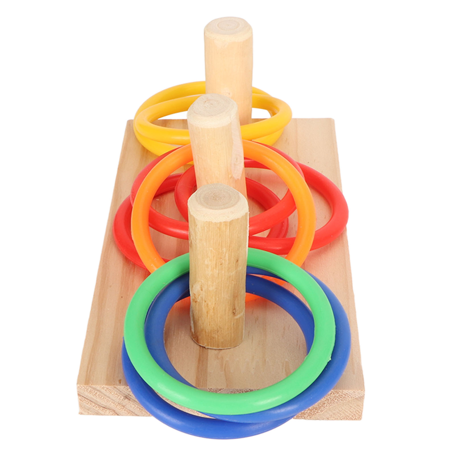 Bird Ring Toy Colorful Interactive Chewing Training Parrot Tabletop Puzzle Toy For Lovebird Cockatiel
