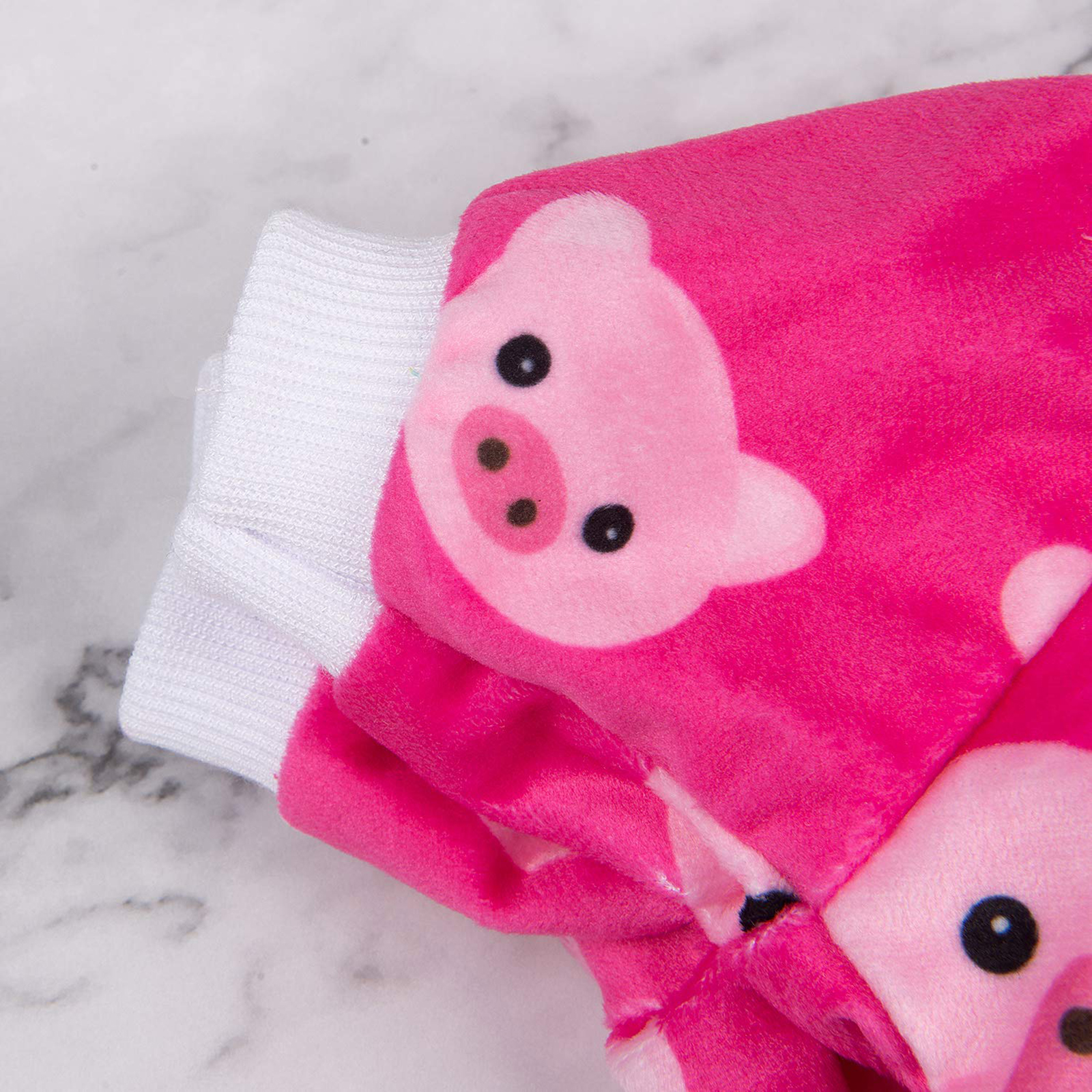 Dogs Pajamas Pink Pig for Small Dogs Soft Material Stretchable Dog Jammies Cat Pajamas Dog Apparel