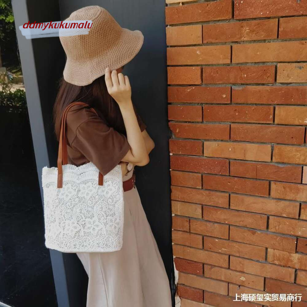 2024 Japanese and Korean new lace fabric fairy inspired forest style niche design versatile bag for women's single shoulder H7.22#46 kukumalu