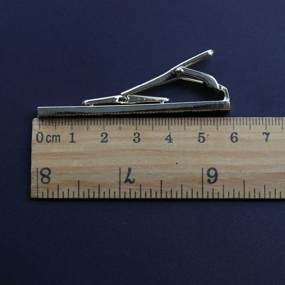 Fashion Buckle Wedding Gift Fashion Tie Clip Pin Neck Simple Clip Jewelry Mens Metal Tie Clip W240914