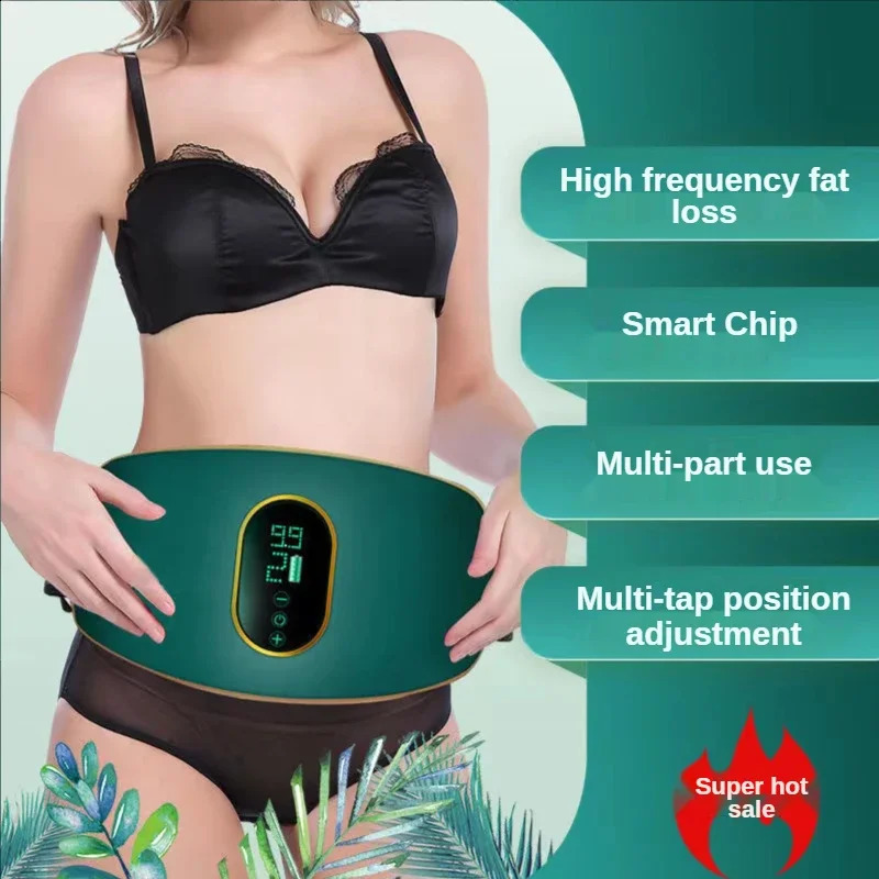 Vibration abdominal weight loss machine lazy large abdomen thin waist anti vascular fat burning abdominal massage and fitness equipment 240914
