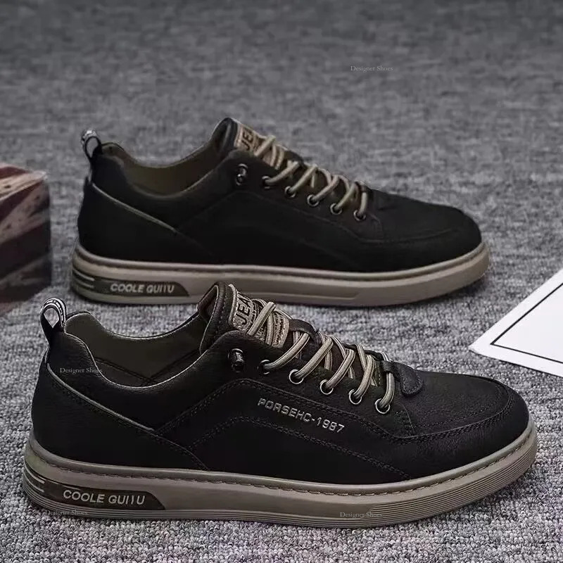 Shoes Korean Casual Version Of The Trend With Sports Shoes Men's Small White Board Shoes