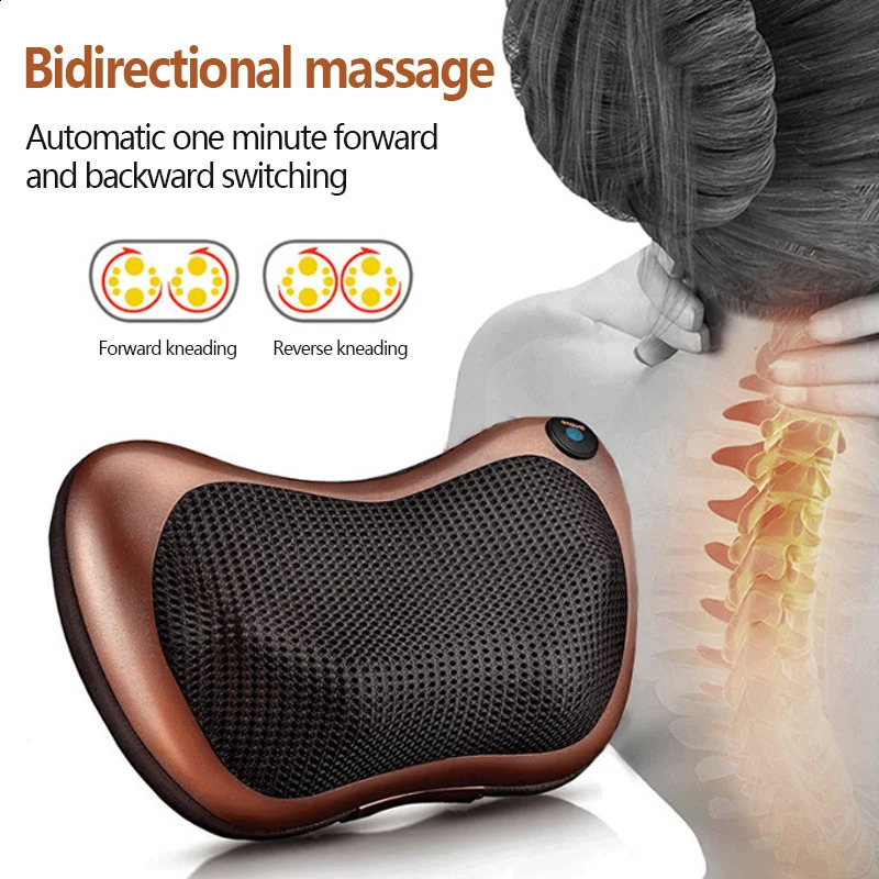 Massage Pillow Relaxation Electric Massage Shoulder and Neck Massager 240914