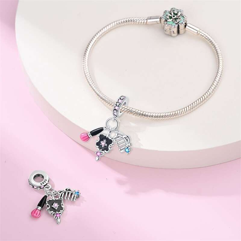 925 Sterling Silver Charm Fit Original Charms Bracelet Tailor Sewing Machine Pendant Beads DIY Jewelry Gift 2024 New