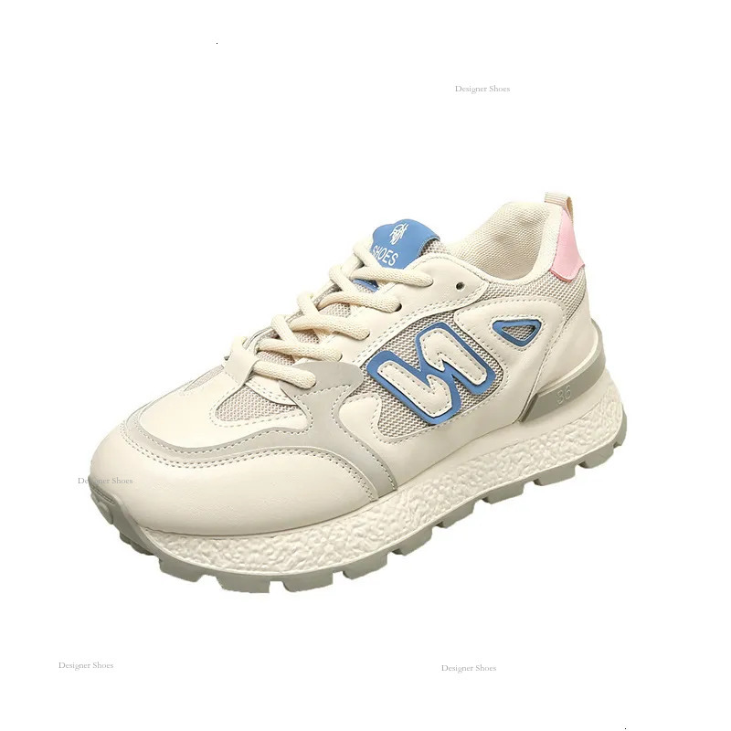 S Forrest Ddmyshoes Gump Sneakers Women S Spring New Korean Version Thick Soled Waffle Show Off Feet Small And Lightweight Student Dad Shoes OUTDOOR C