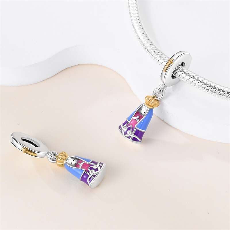 925 Sterling Silver Cross Crown Kind Mother Charms Beads Fit Original Bracelets Fine DIY Jewelry Festivals Gift