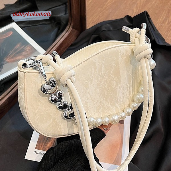 Underarm Fashion for Women 2024 New High end, and Minimalist Single Shoulder with a Western Style, Versatile Small Square Bag H726#31 kukumalu