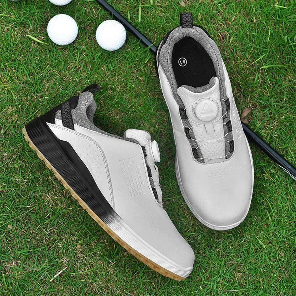 Comfortable Professional Men Spikeless Outdoor Women Walking Sports Footwears Anti Slip Athletic Golf Caddie Shoes