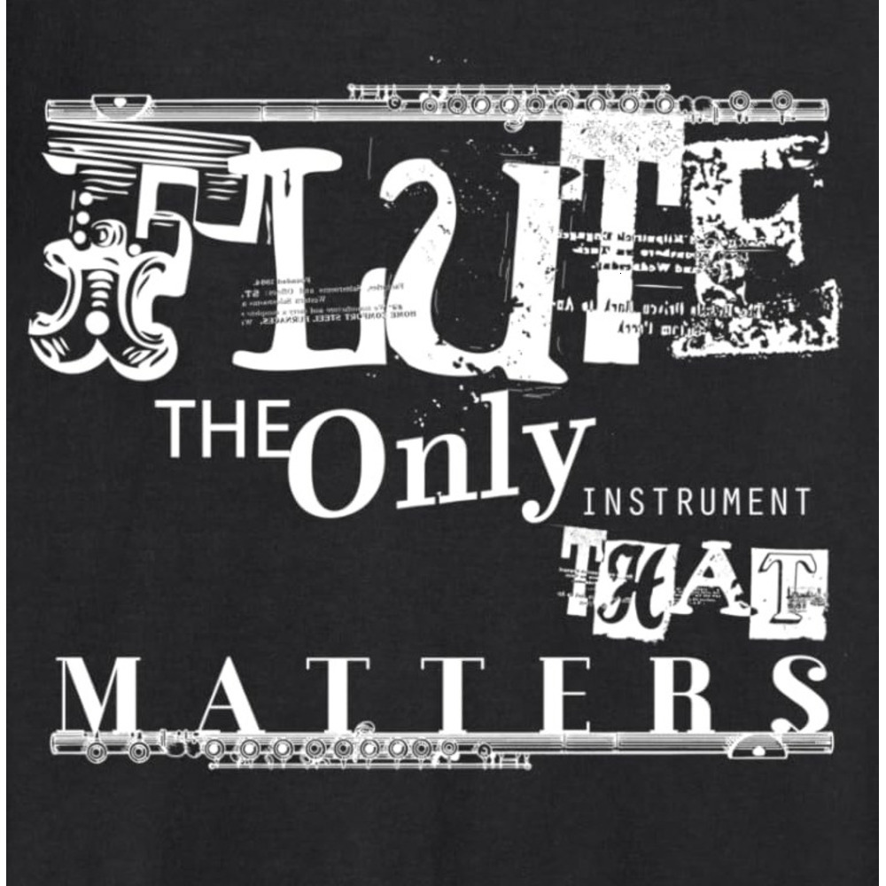 Long Sleeve Shirts for Men sweatshirt Flute The Only Instrument That Matters Musician Gift Sweatshirt Tee Streetwear Casual tops clothes