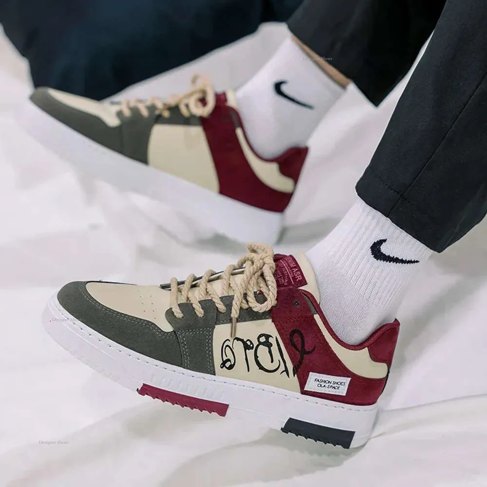 Autumn Trend Summer Colors Skate Brand Men Women Fashion Skateboard Low-Cut Flat Stars Shoes Man Sneakers board