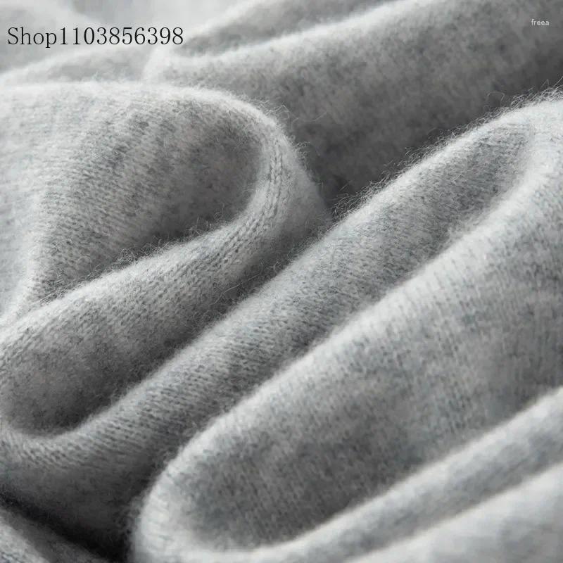 Men's Sweaters Fashion Casual Slim Fit Basic V Neck Knitted Sweater Pullover Male Autumn Winter Warm Knitwear Tops Mens Clothes