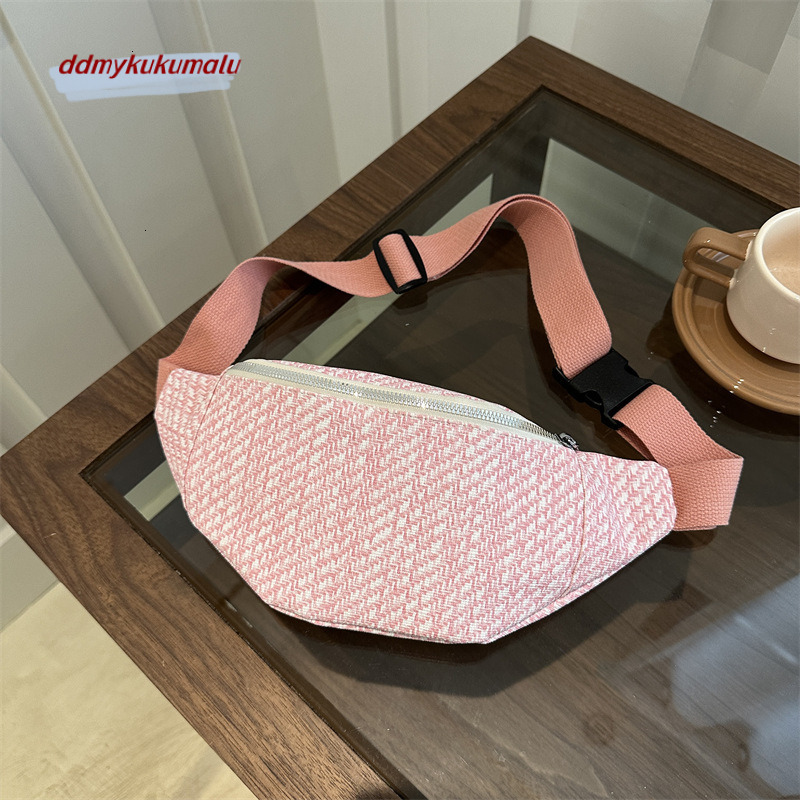 Cute, lightweight, niche crossbody waist ins, fresh, simple, versatile small bag, women's forest style girl chest bag H7.20#9 ddmykukumalu