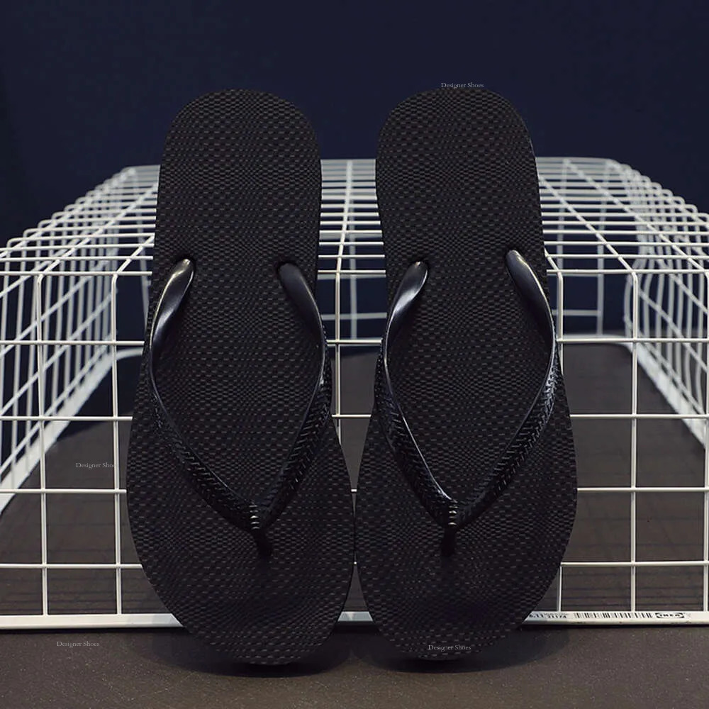 Color Non-Slip Solid Leisure Couple Summer Slippers Outdoor Women Flip Flops Breathable Beach Sandals Women