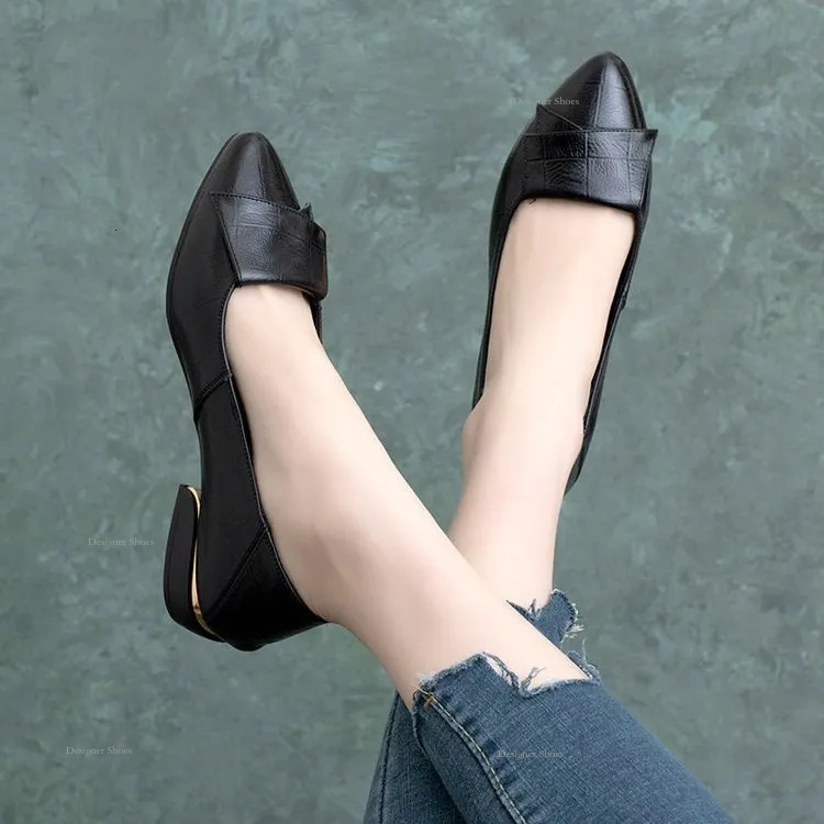 Single Free Shipping Shoes For Women In The Summer Of 2024 New Fashionable Formal Shoes Trendy And Versatile Casual Shoes Shock Absorption Anti Slip W